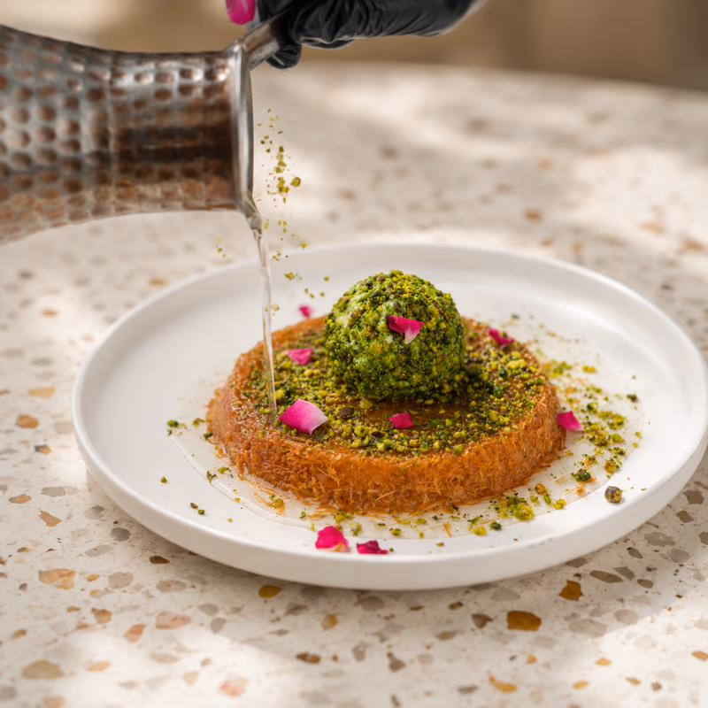 Cheese Kunafa