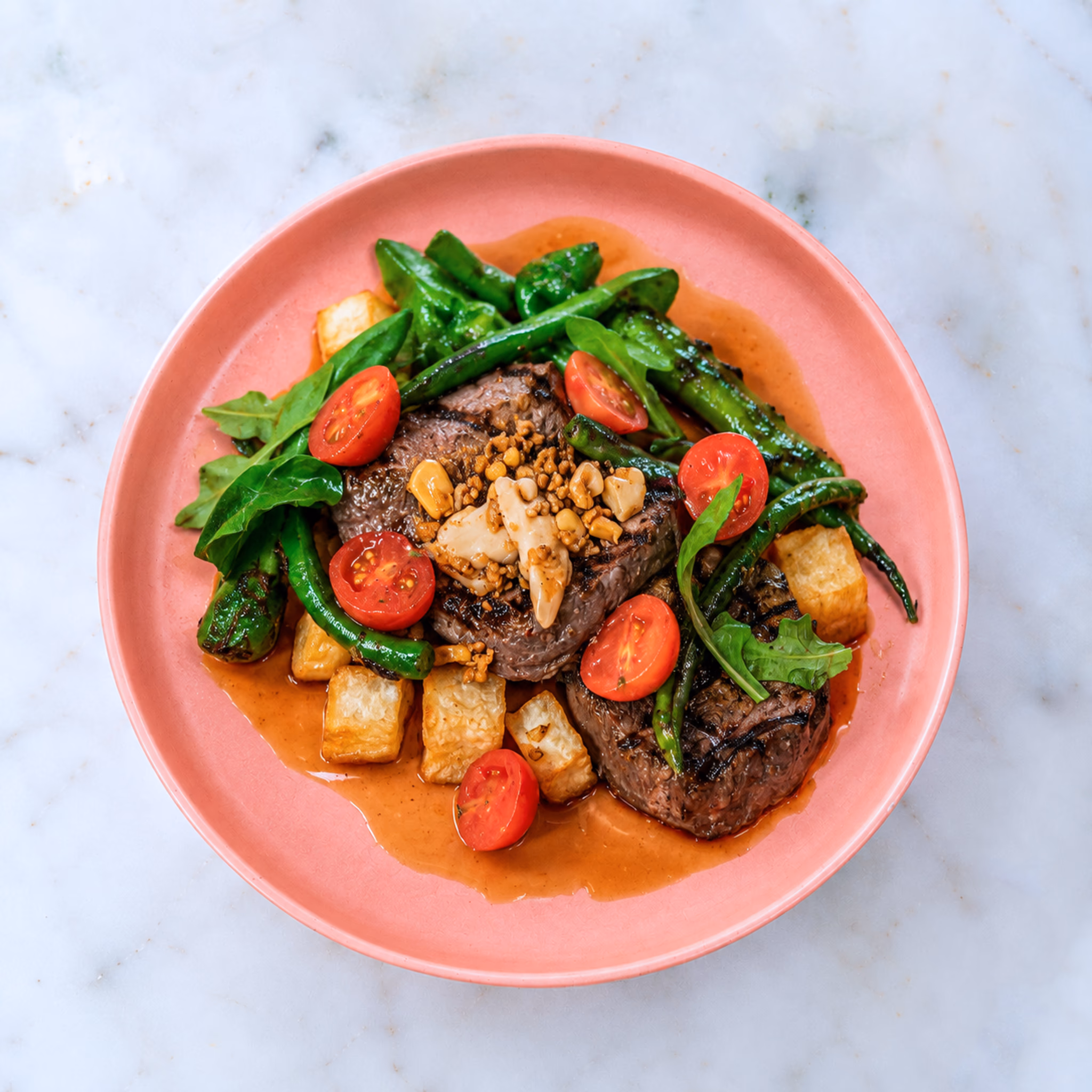 Arugula Steak
