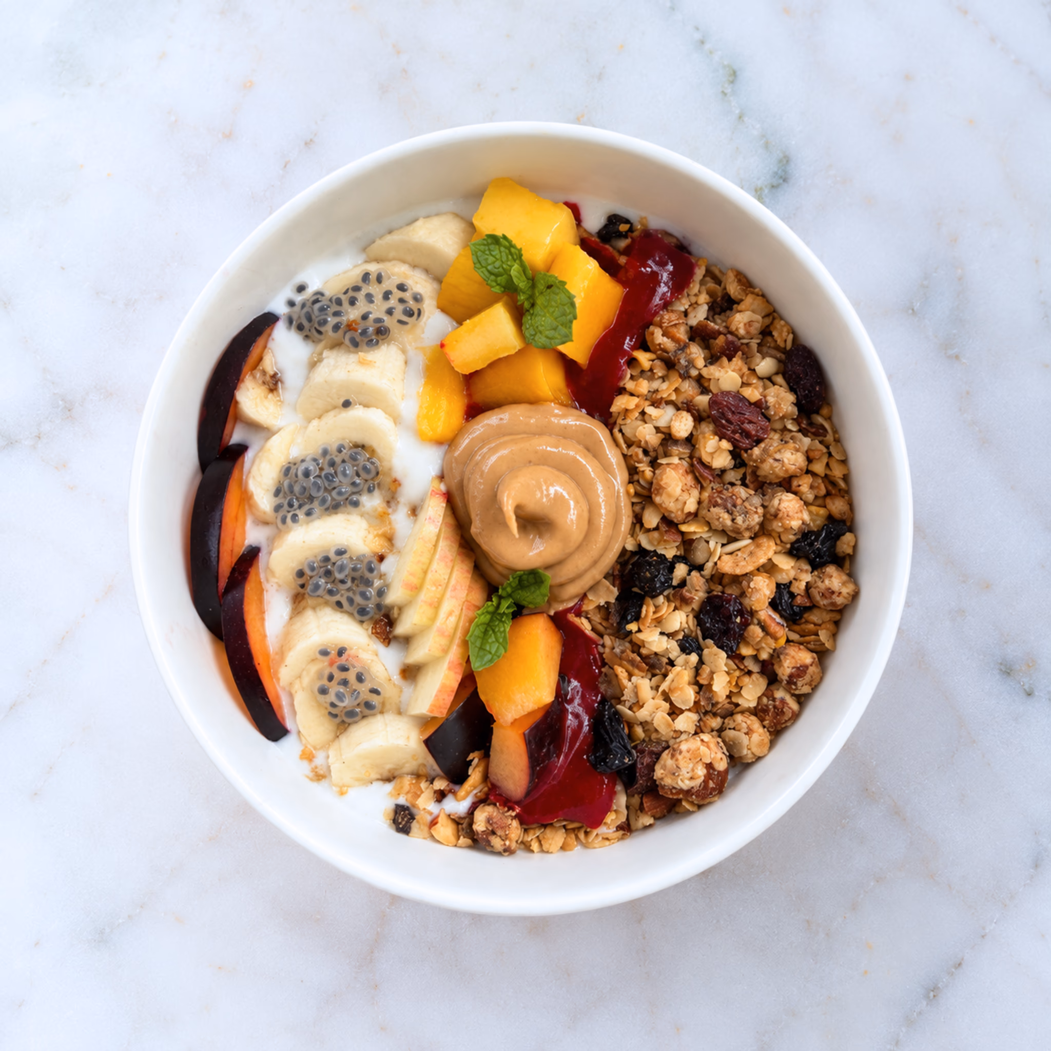 Healthy Granola Bowl