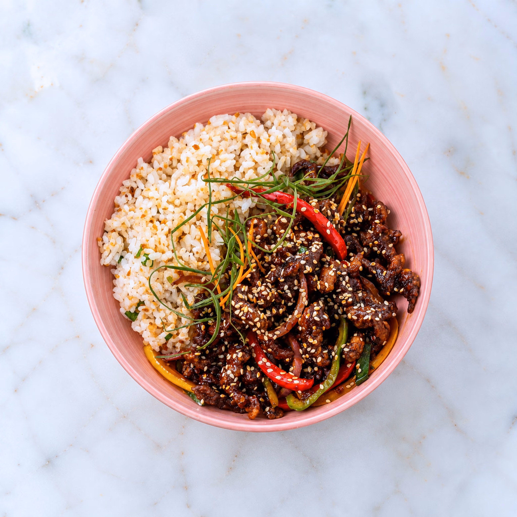 Crispy Beef Bowl