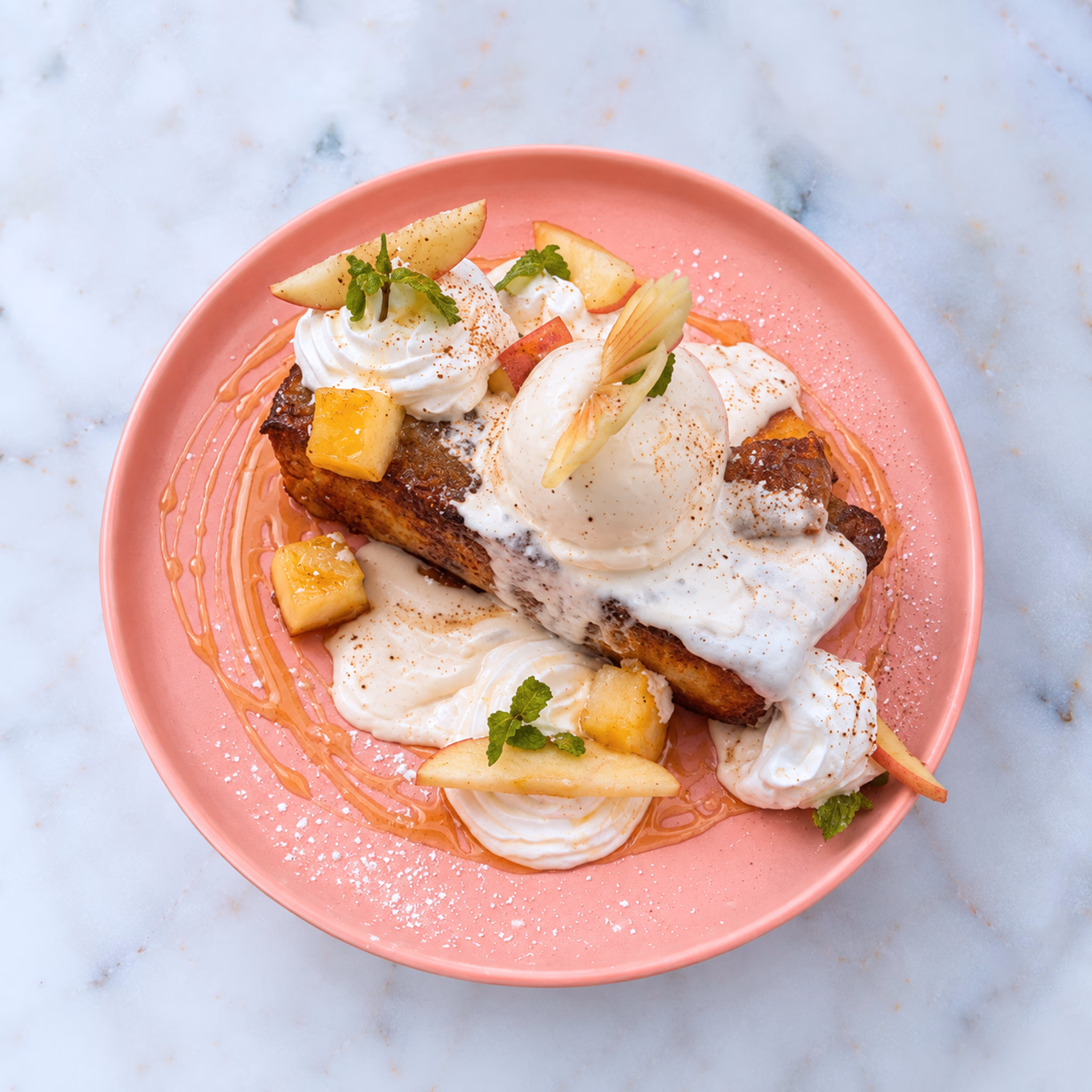 Apple Cinnamon	- French Toast