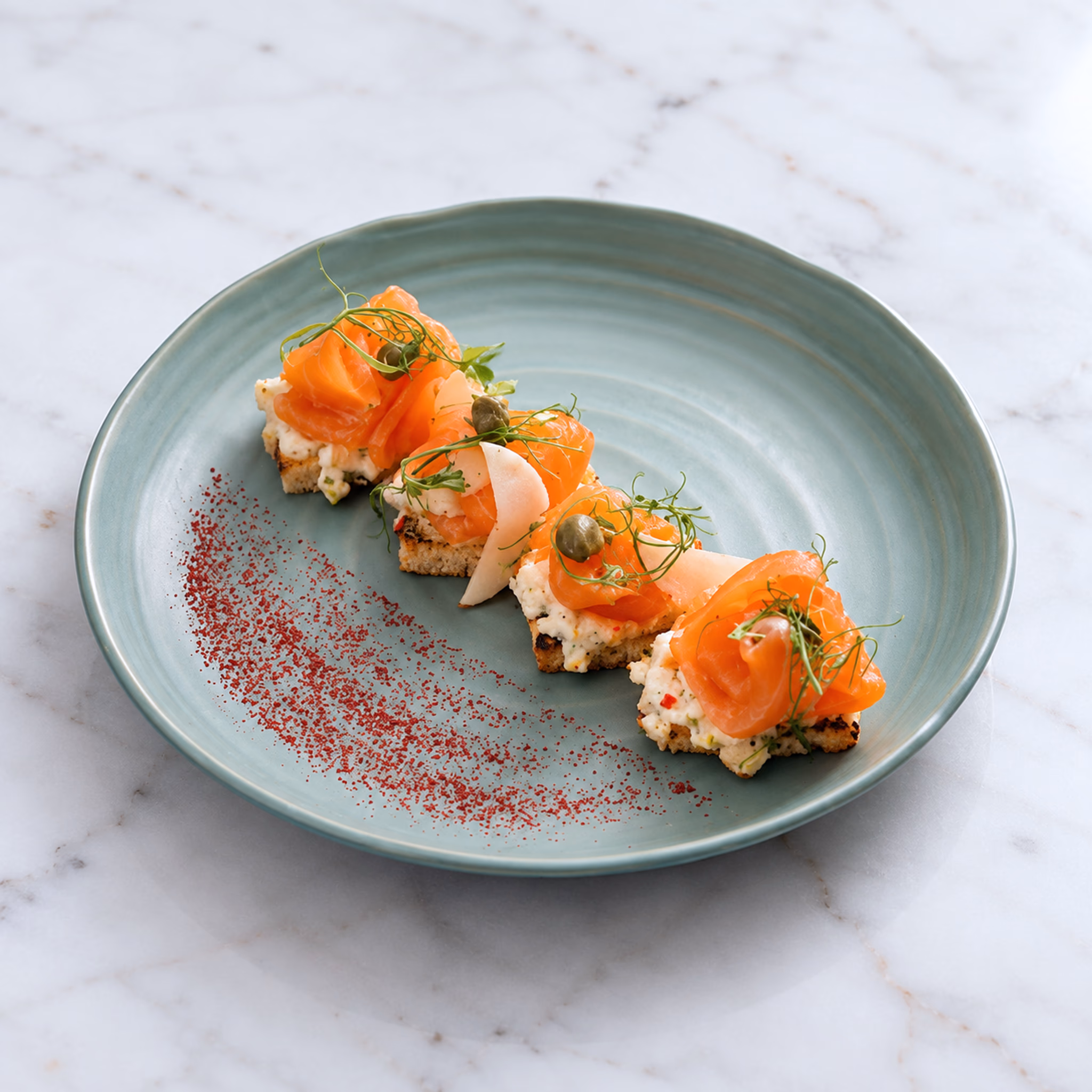Salmon on Toast
