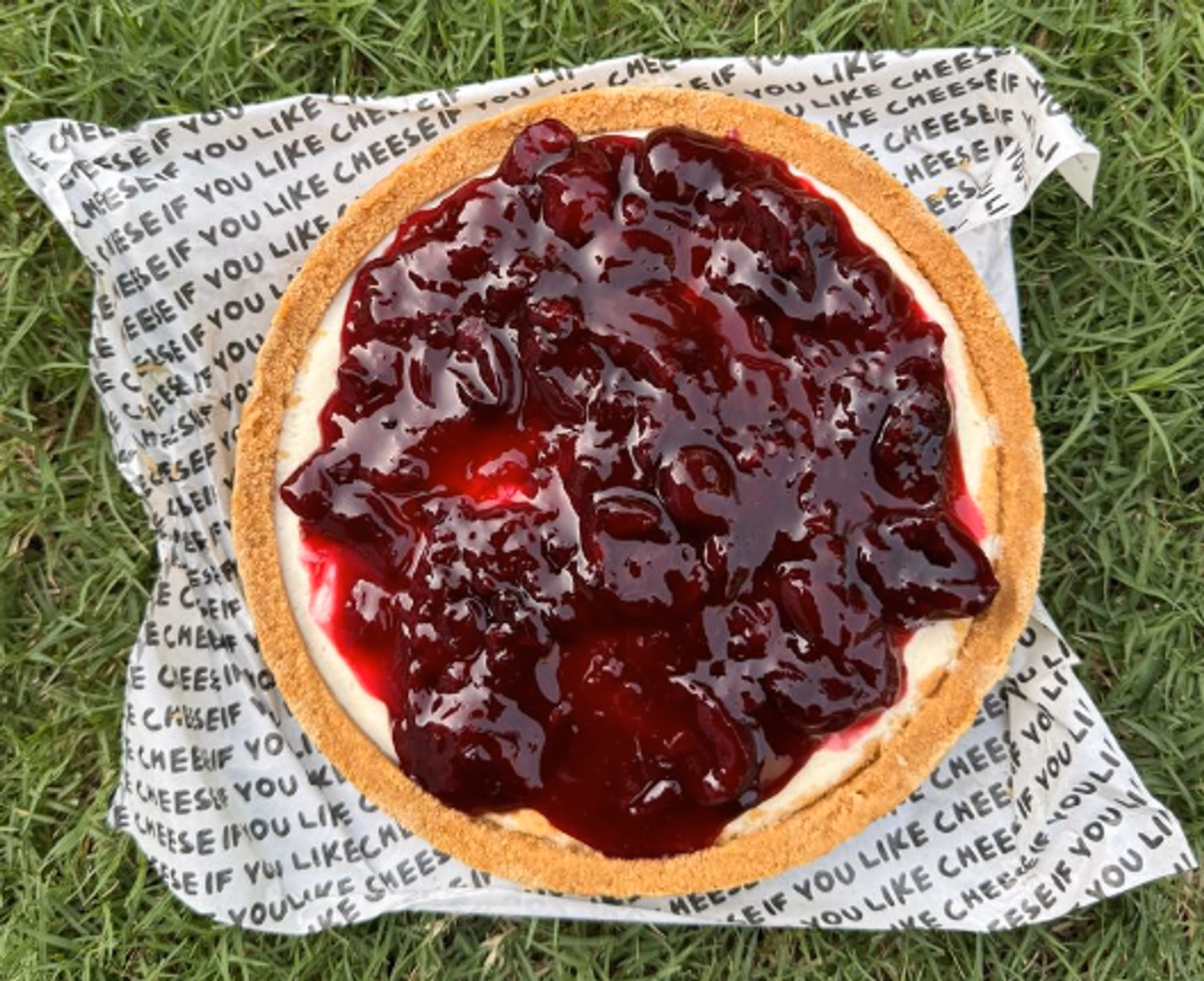 6" Cherry Cheese Cake